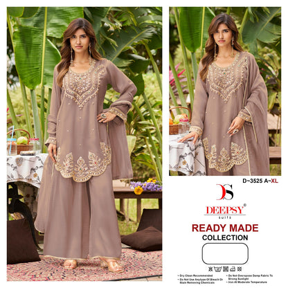 D 3525 Deepsy Silk Pakistani Readymade Suits Wholesaler India