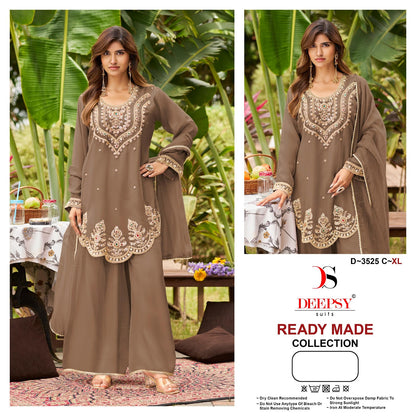 D 3525 Deepsy Silk Pakistani Readymade Suits Wholesaler India