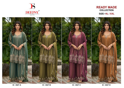 D 3527 Deepsy Moss Pakistani Readymade Suits Supplier India