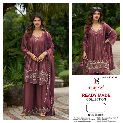 D 3527 Deepsy Moss Pakistani Readymade Suits Supplier India