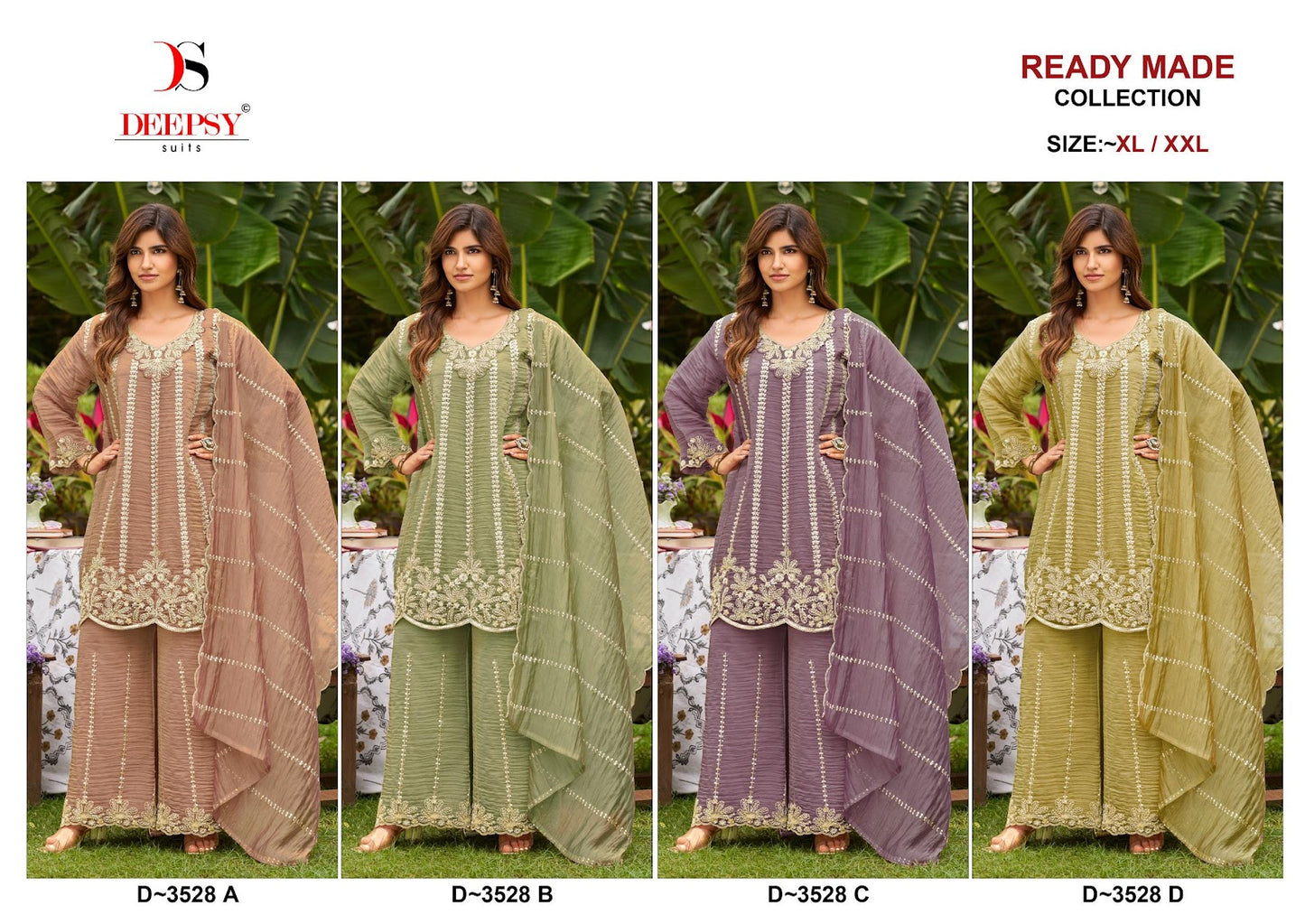 D 3528 Deepsy Silk Pakistani Readymade Suits Supplier India