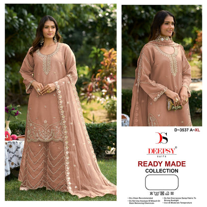 D 3537 Deepsy Silk Pakistani Readymade Suits Wholesale Price