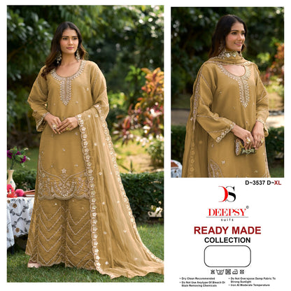 D 3537 Deepsy Silk Pakistani Readymade Suits Wholesale Price