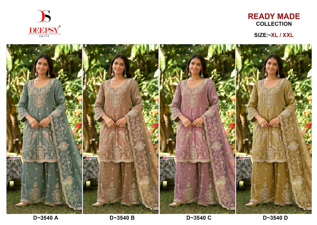 D 3540 Deepsy Silk Pakistani Readymade Suits Exporter Gujarat