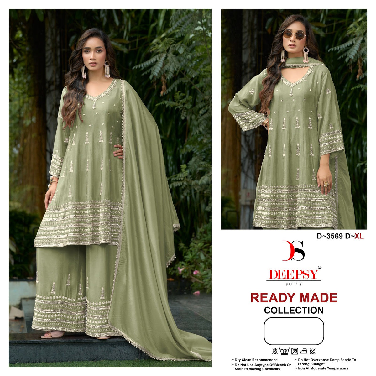 D 3569 Deepsy Viscose Pakistani Readymade Suits Wholesaler India