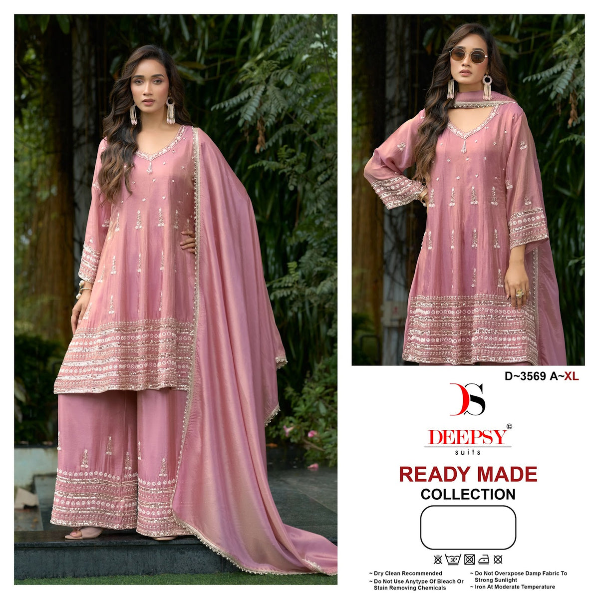 D 3569 Deepsy Viscose Pakistani Readymade Suits Wholesaler India