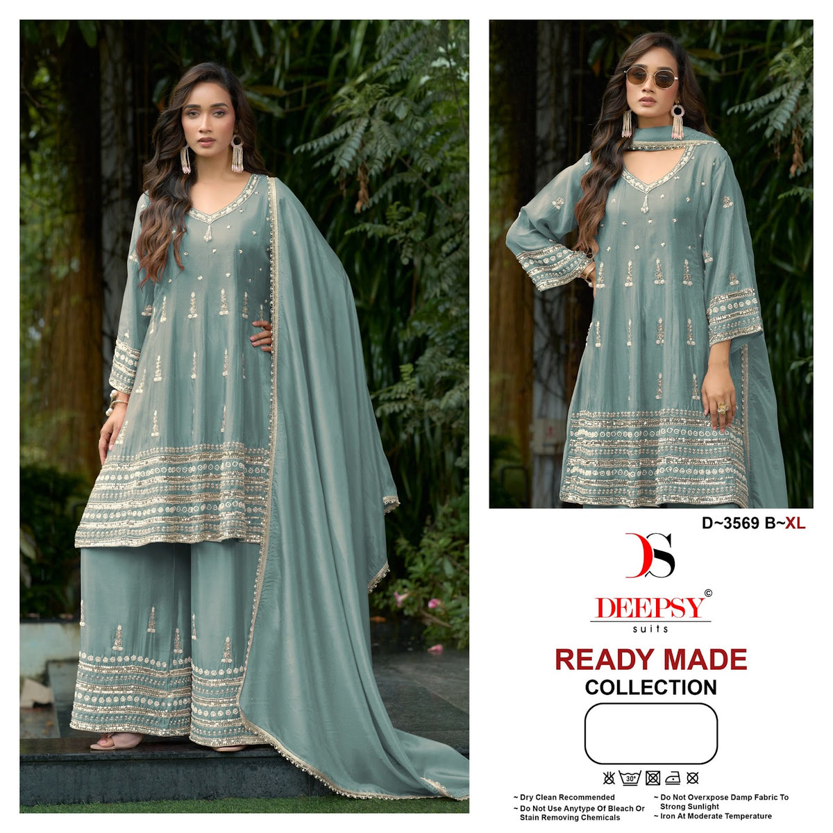 D 3569 Deepsy Viscose Pakistani Readymade Suits Wholesaler India