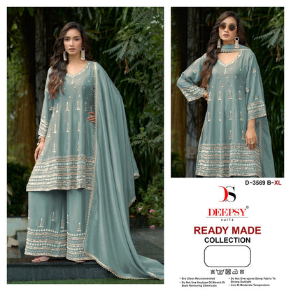 D 3569 Deepsy Viscose Pakistani Readymade Suits Wholesaler India
