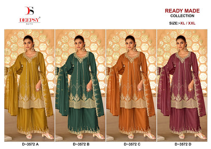 D 3572 Deepsy Tissue Silk Pakistani Readymade Suits Manufacturer Ahmedabad
