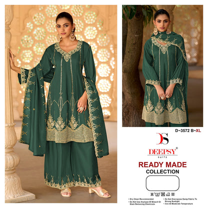 D 3572 Deepsy Tissue Silk Pakistani Readymade Suits Manufacturer Ahmedabad