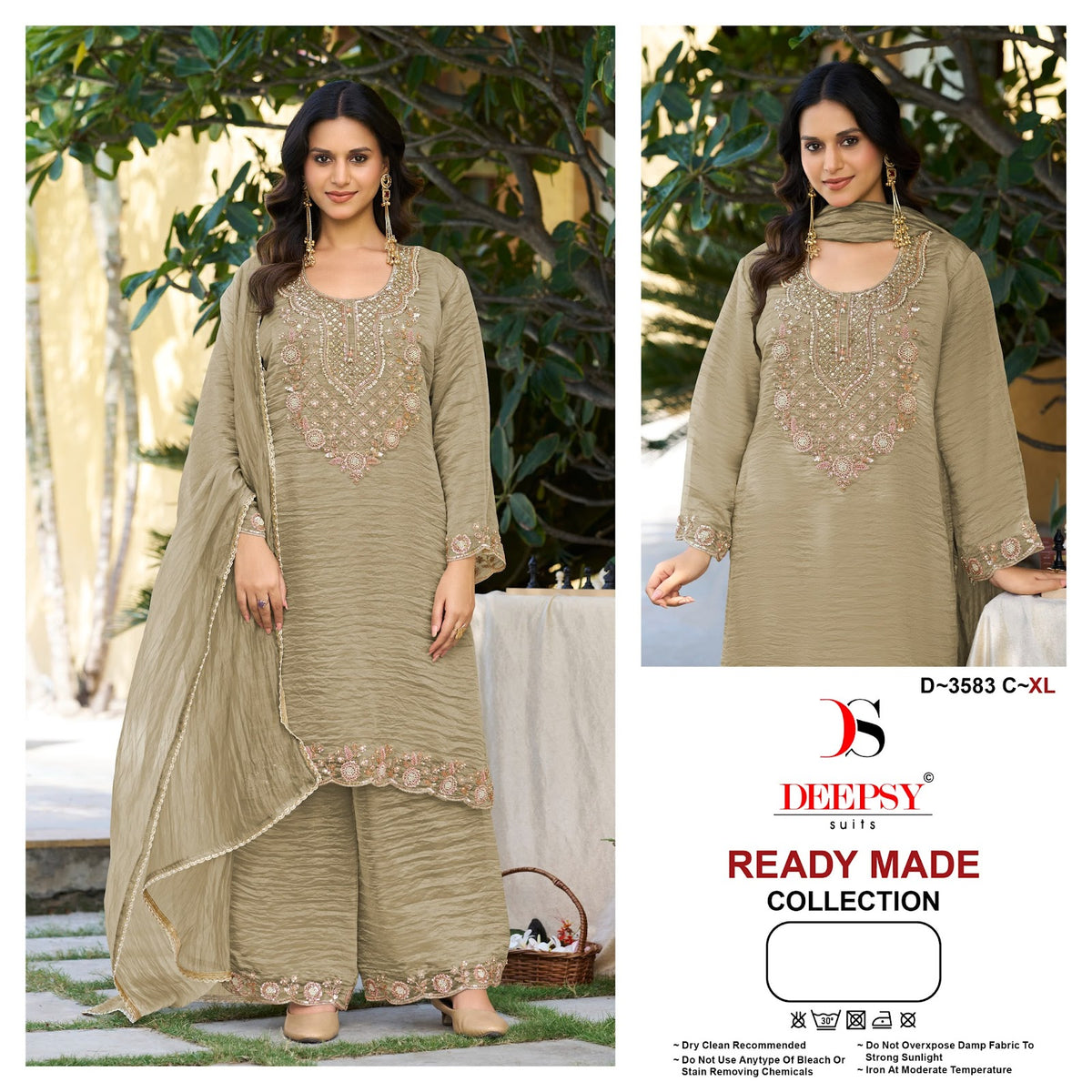 D 3583 Deepsy Silk Pakistani Readymade Suits Exporter Ahmedabad