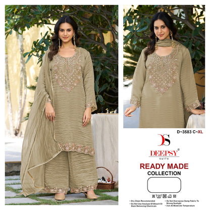 D 3583 Deepsy Silk Pakistani Readymade Suits Exporter Ahmedabad
