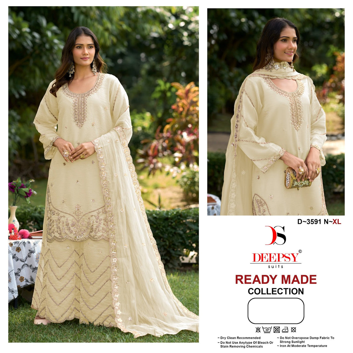 D 3591 Mnop Deepsy Tissue Silk Pakistani Readymade Suits Exporter Ahmedabad