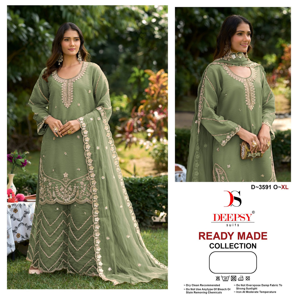 D 3591 Mnop Deepsy Tissue Silk Pakistani Readymade Suits Exporter Ahmedabad