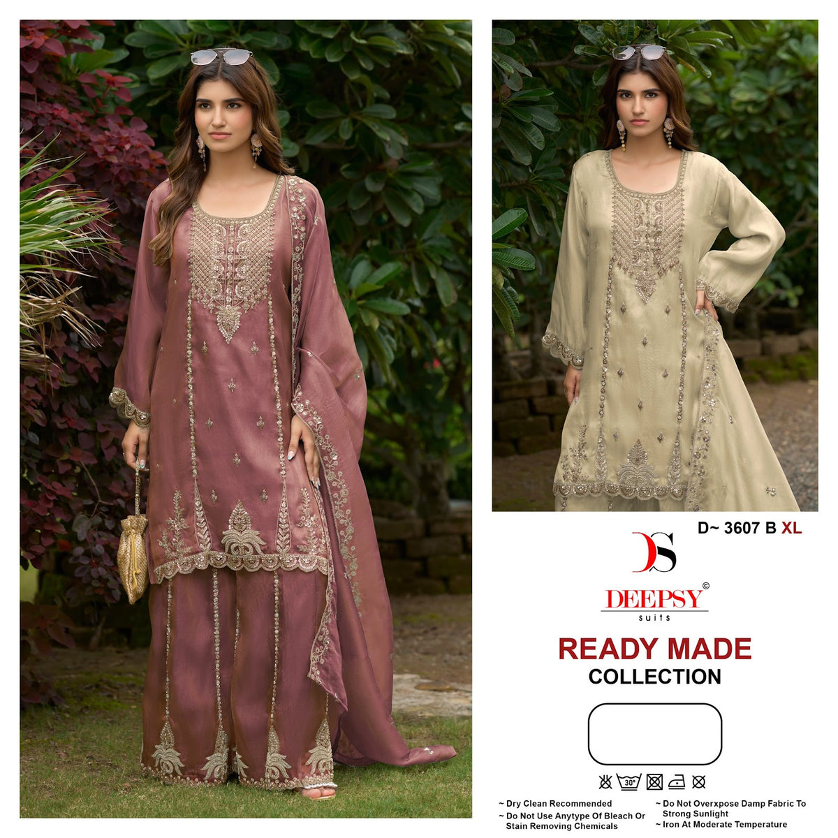 D 3607 Deepsy Tissue Silk Pakistani Readymade Suits Manufacturer India