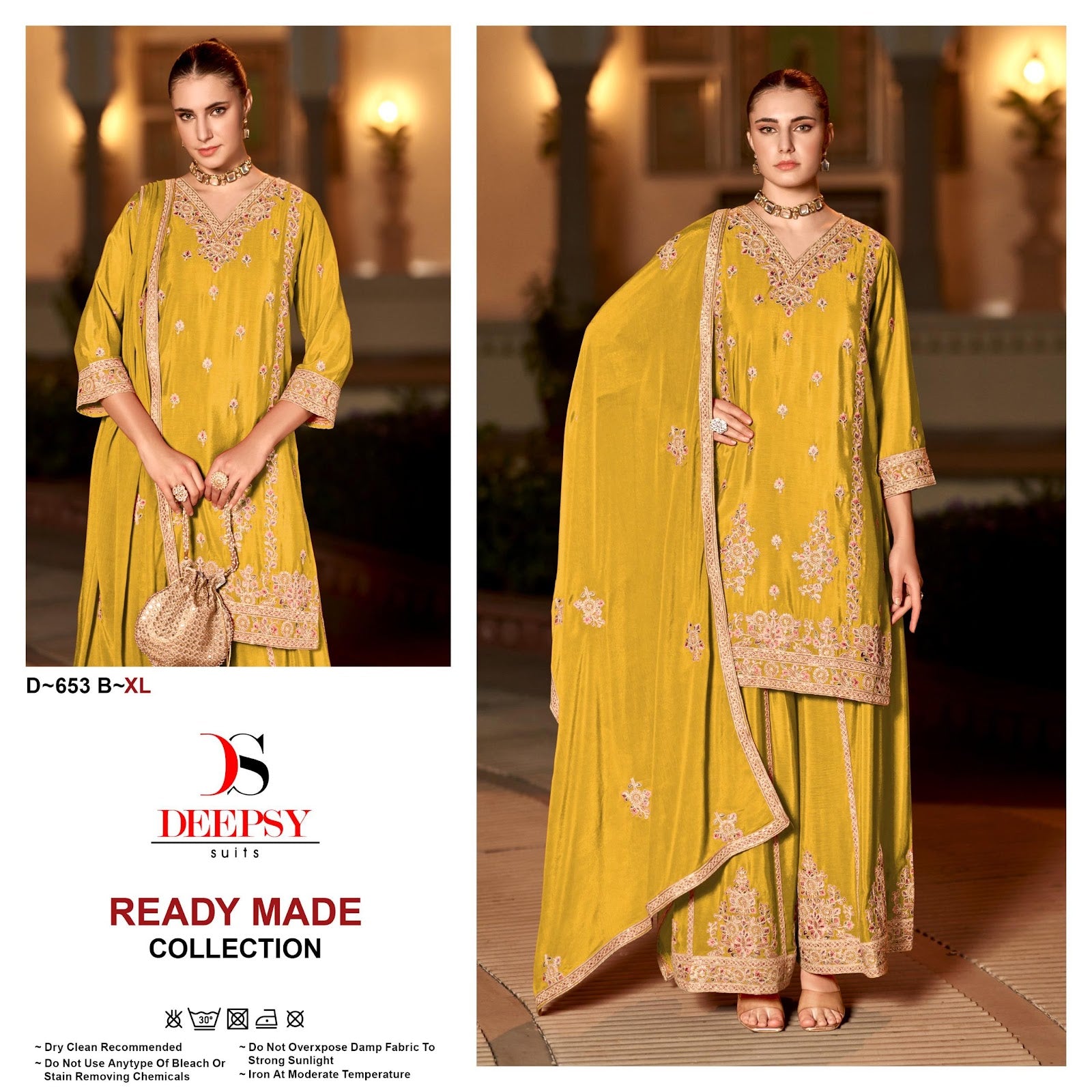 D 653 Abcd Deepsy Chinon Pakistani Readymade Suits Manufacturer Gujarat