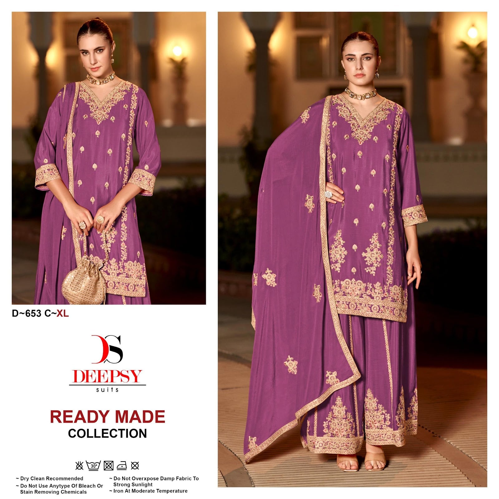 D 653 Abcd Deepsy Chinon Pakistani Readymade Suits Manufacturer Gujarat