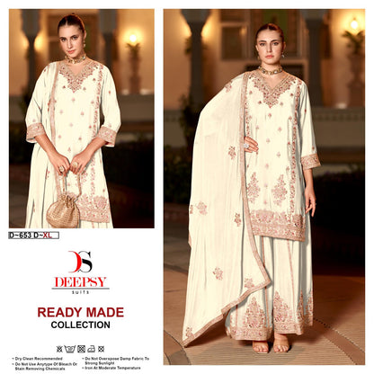 D 653 Abcd Deepsy Chinon Pakistani Readymade Suits Manufacturer Gujarat