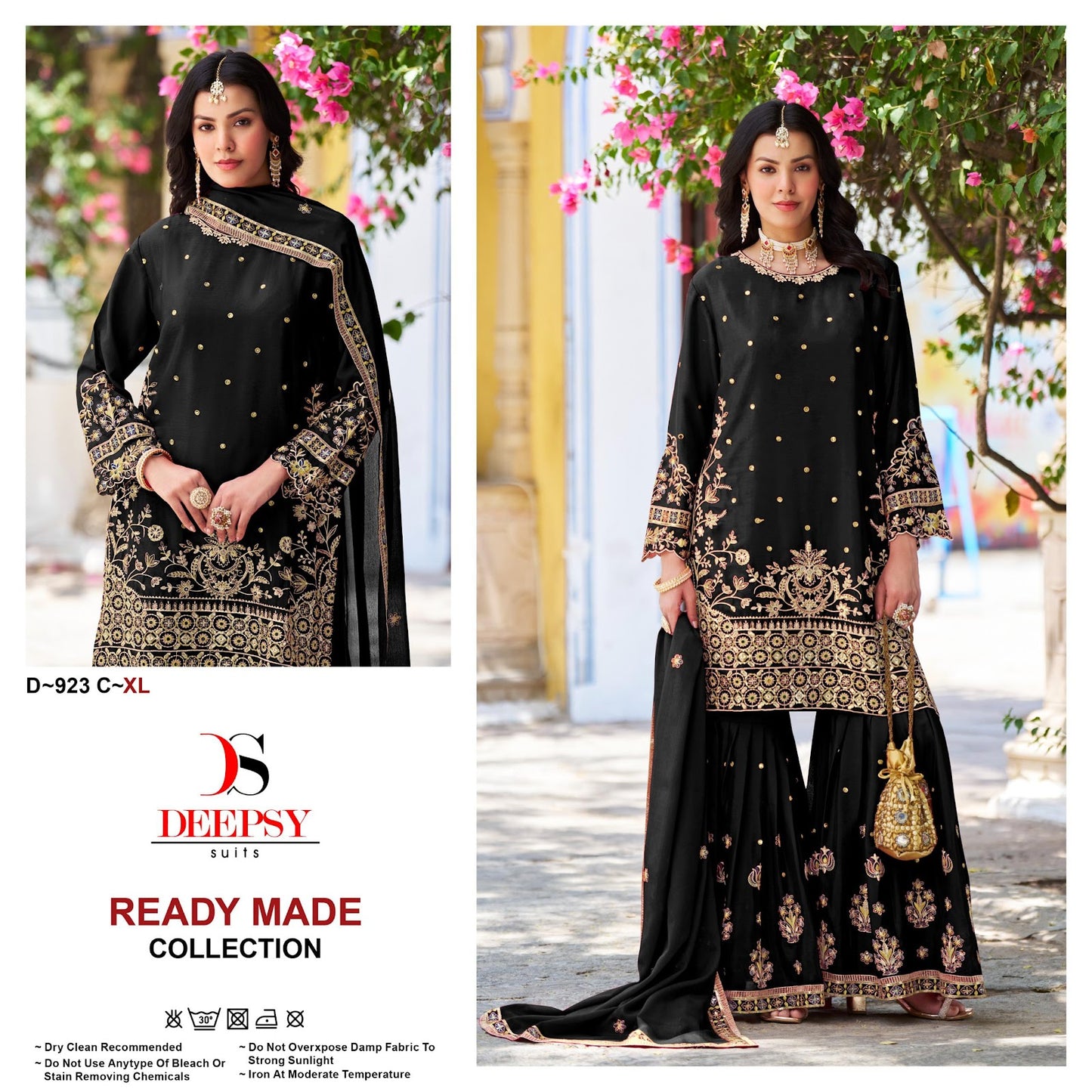 D 923 Deepsy Chinon Pakistani Readymade Suits Exporter Gujarat