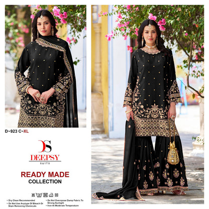 D 923 Deepsy Chinon Pakistani Readymade Suits Exporter Gujarat