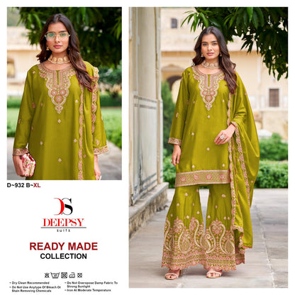 D 932 Deepsy Chinon Pakistani Readymade Suits Wholesaler Gujarat