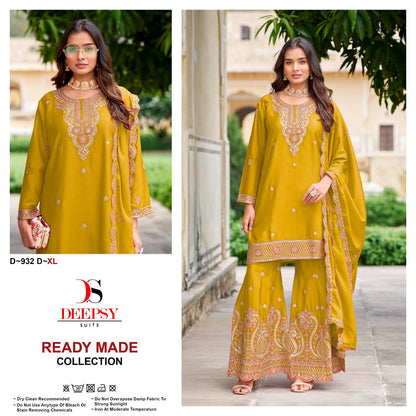 D 932 Deepsy Chinon Pakistani Readymade Suits Wholesaler Gujarat