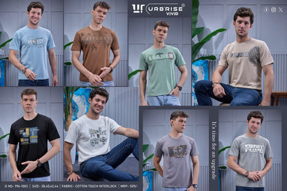 D N0 996-1003 Urbanrise Cotton Mens Tshirts Wholesaler