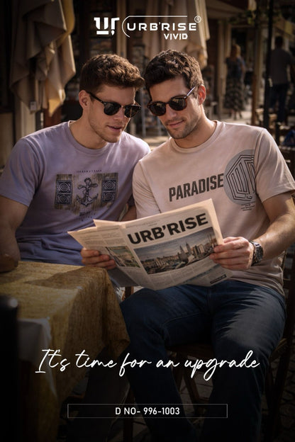 D N0 996-1003 Urbanrise Cotton Mens Tshirts Wholesaler