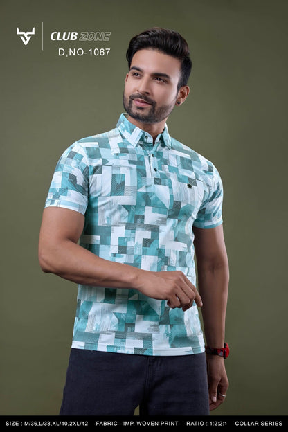 D No 1067 Club Zone Imported Mens Tshirts Exporter Gujarat