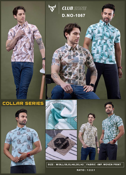 D No 1067 Club Zone Imported Mens Tshirts Exporter Gujarat