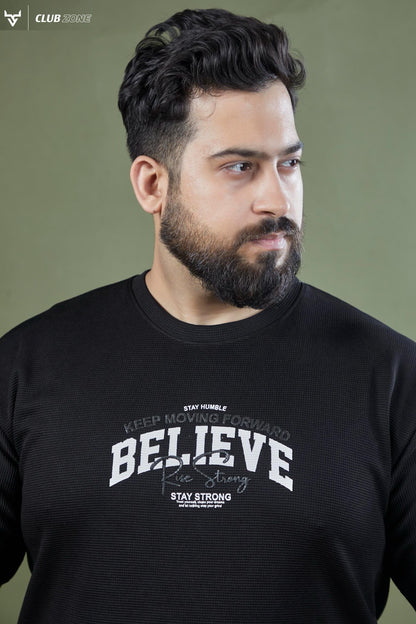 D No 1115 Club Zone Waffle Knit Mens Tshirts Supplier Ahmedabad