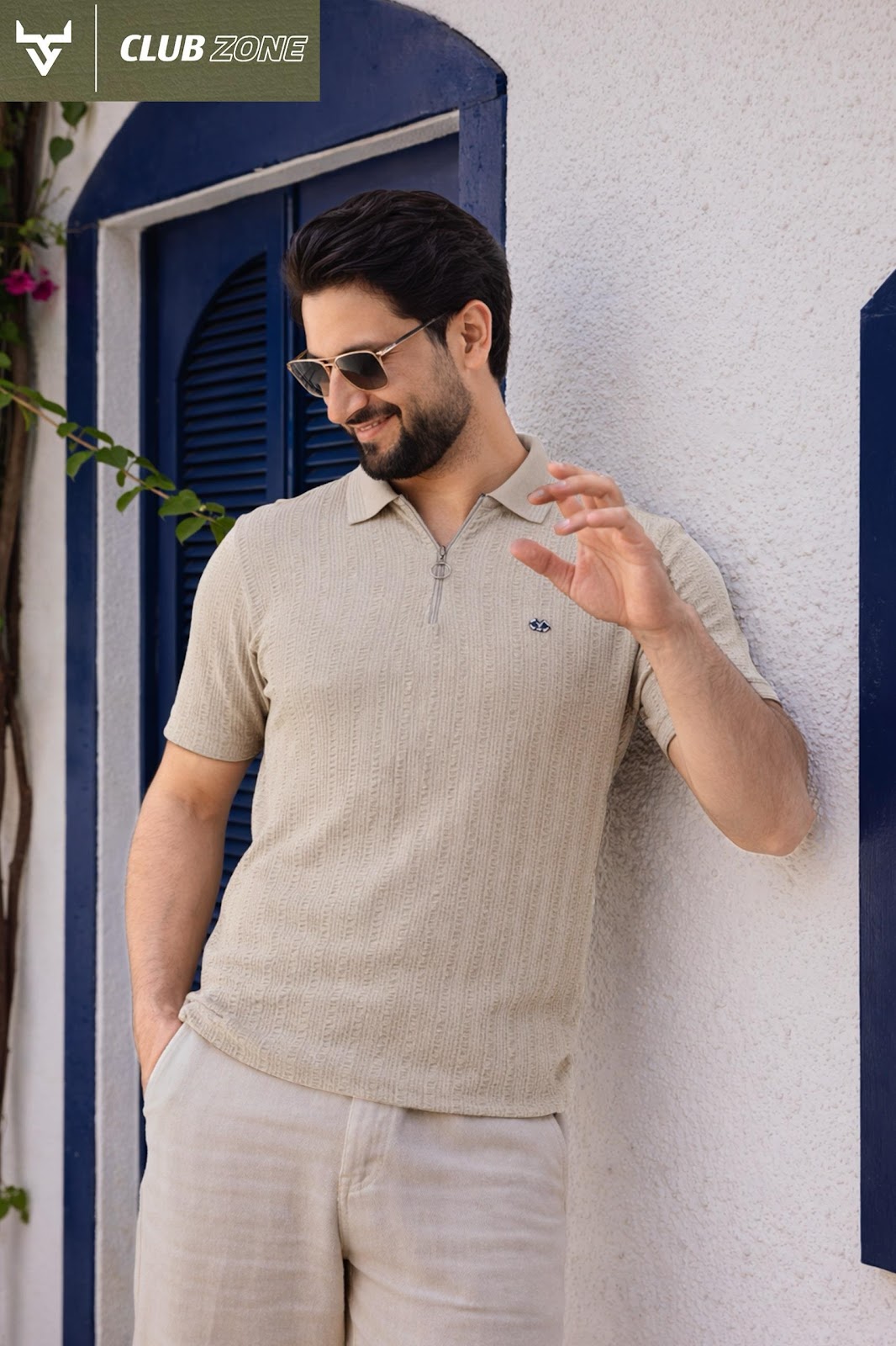 D No 1180 Club Zone Knit Mens Tshirts Exporter Ahmedabad