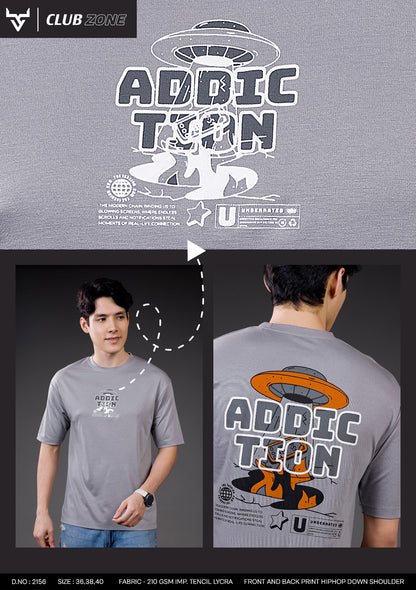 D No 2156 Club Zone Tencil Lycra Mens Tshirts Supplier Ahmedabad