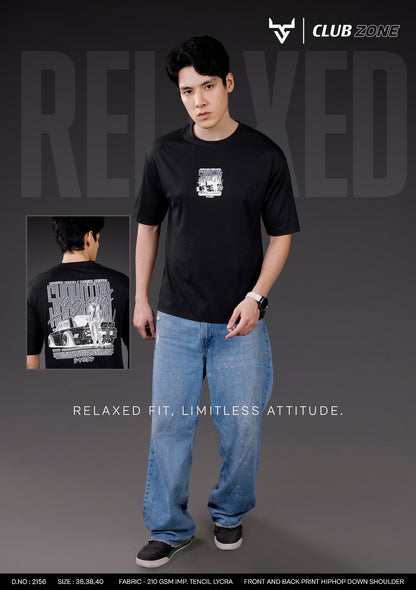D No 2156 Club Zone Tencil Lycra Mens Tshirts Supplier Ahmedabad