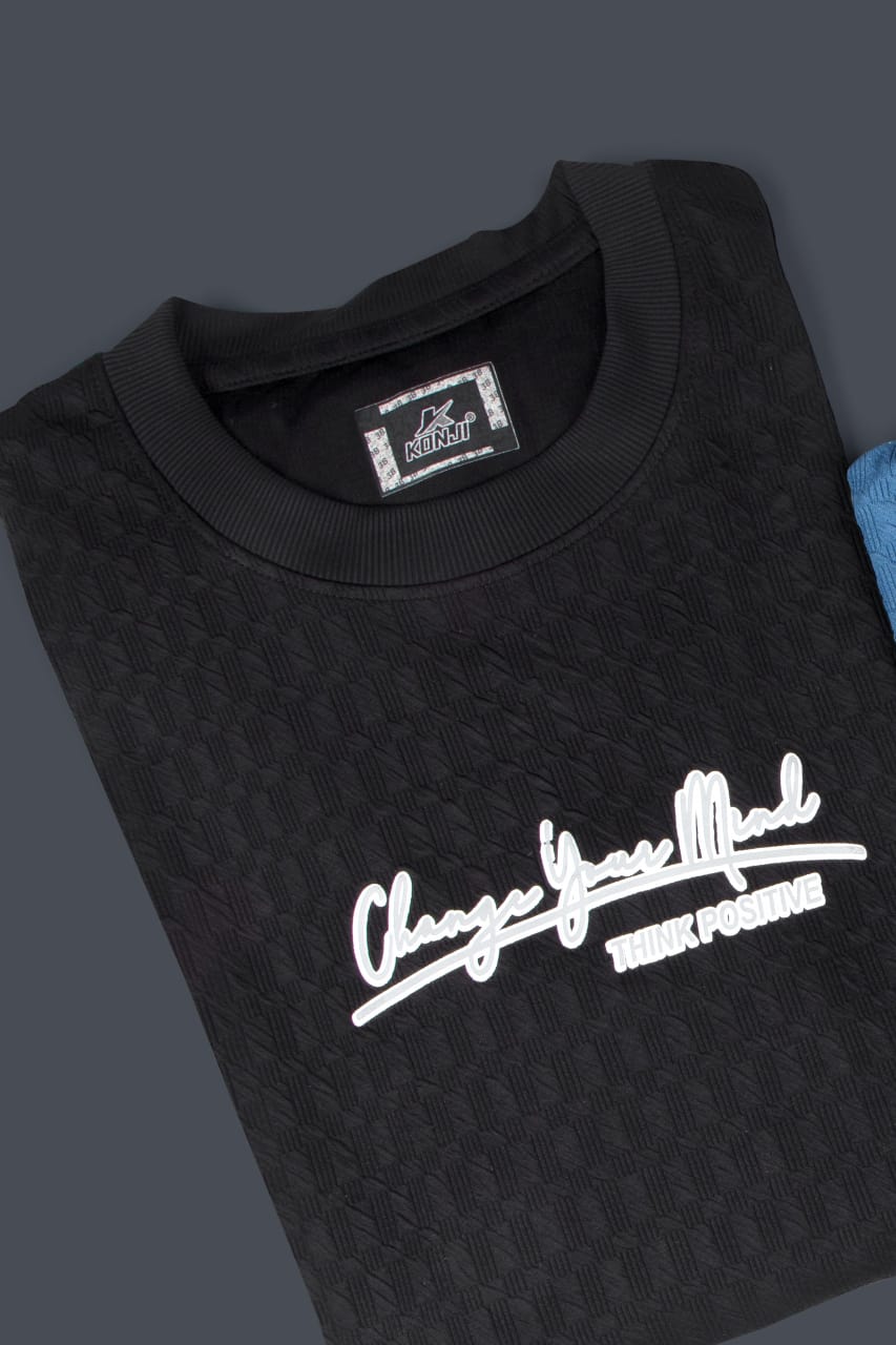 D No 317 Konji Jacquard Mens Tshirts Supplier Gujarat