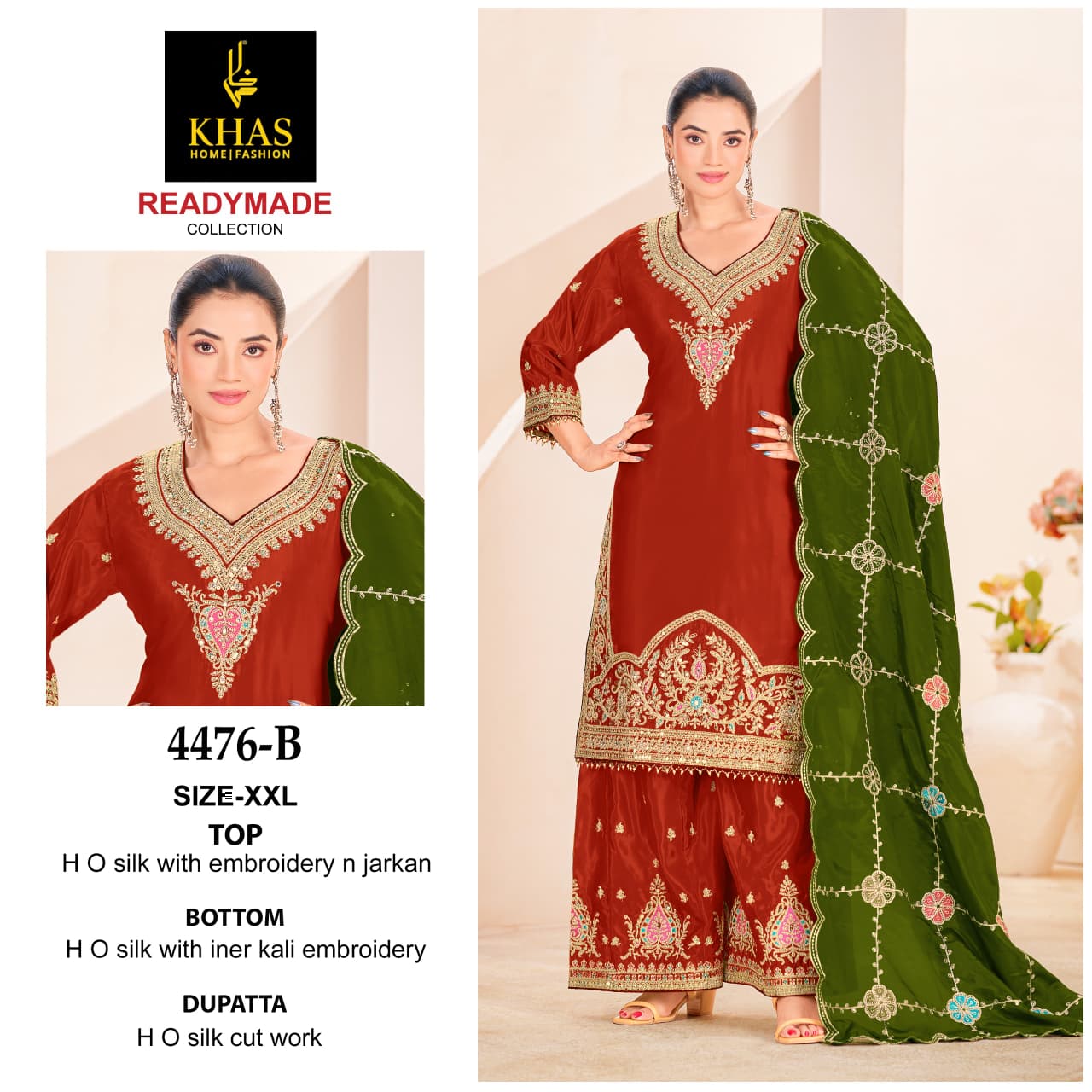 D No 4476 Khas Pakistani Readymade Suits Manufacturer Ahmedabad