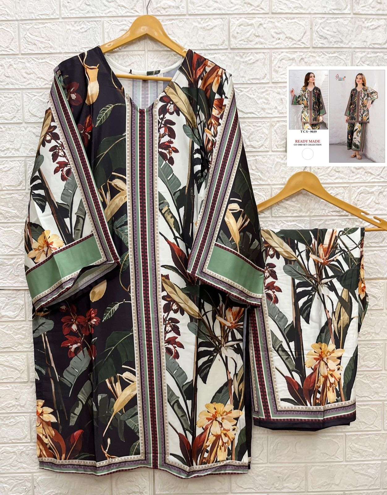 D No 9037 Karachi Shree Fabs Modal Co Ord Set Supplier Gujarat