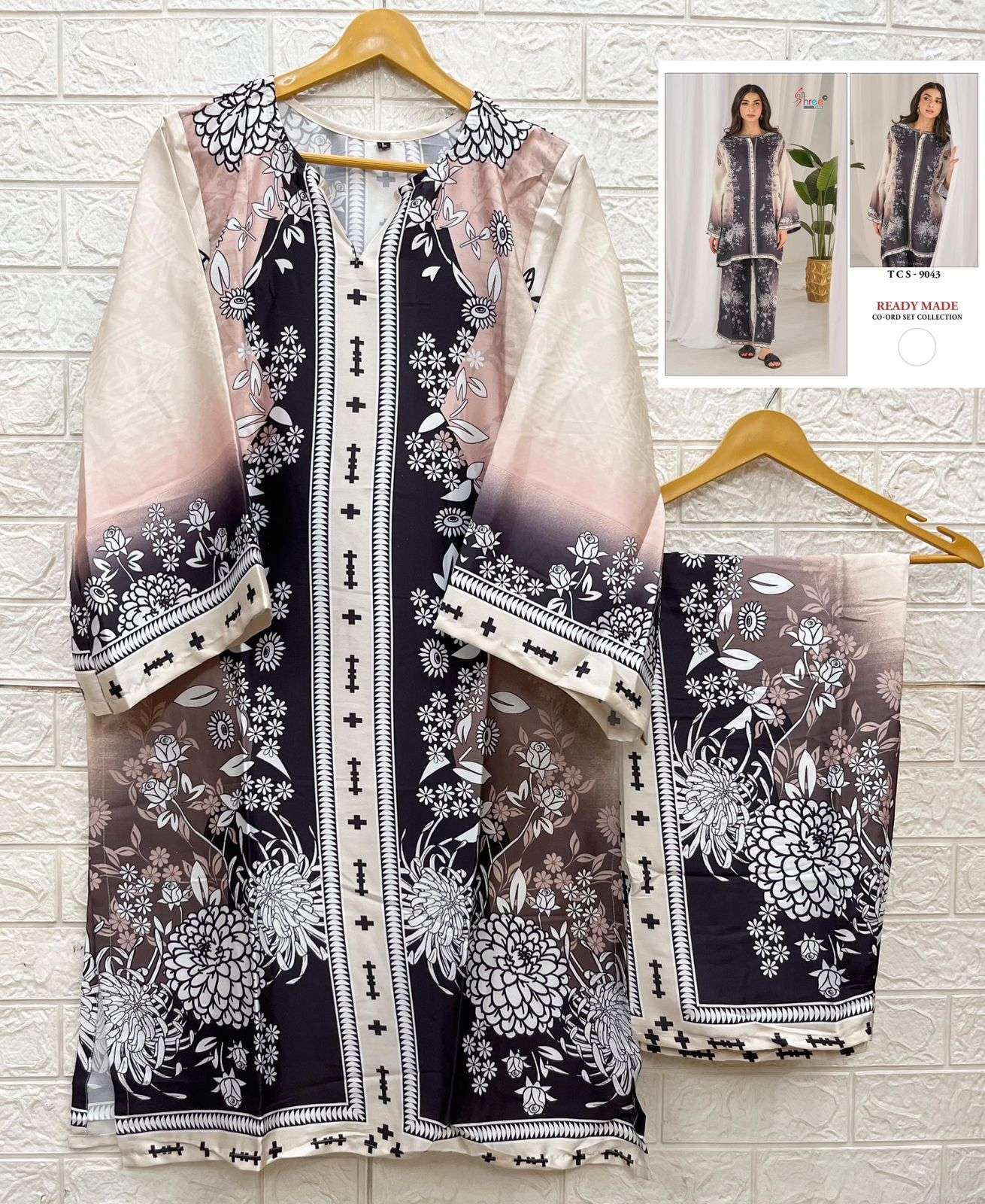 D No 9037 Karachi Shree Fabs Modal Co Ord Set Supplier Gujarat