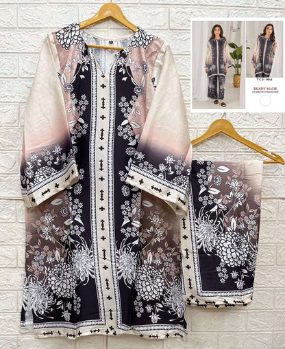 D No 9037 Karachi Shree Fabs Modal Co Ord Set Supplier Gujarat