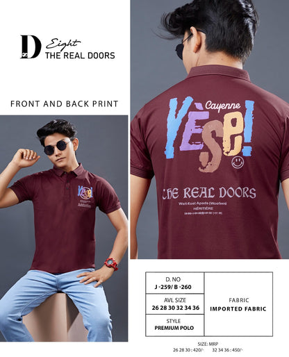 D No J-259 B-260 D-8 Imported Boys Tshirt Exporter