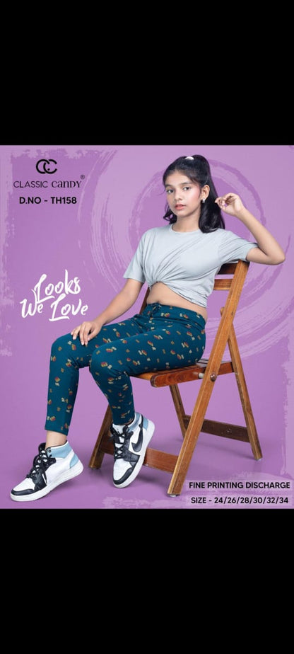D No Th 158 Classic Candy Hosiery Girls Lower Exporter Ahmedabad