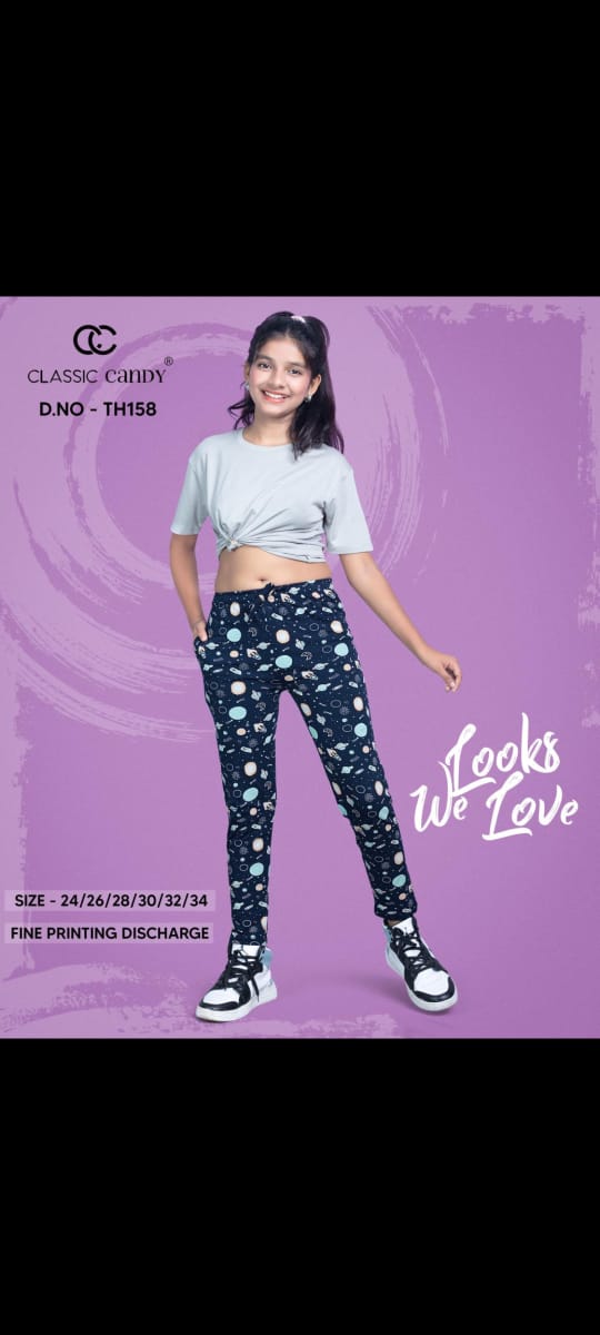 D No Th 158 Classic Candy Hosiery Girls Lower Exporter Ahmedabad