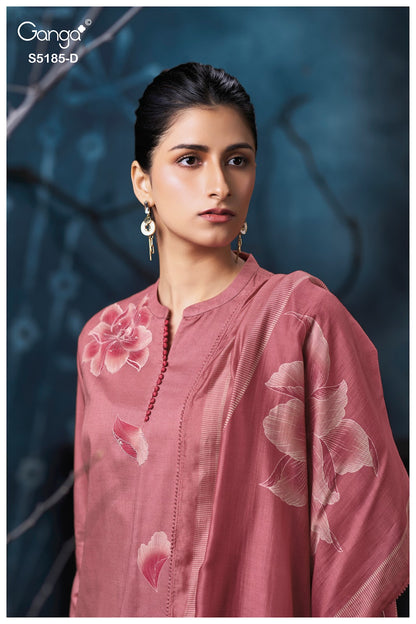 Daanya S5185 Ganga Corduroy Pant Style Suits Wholesaler India