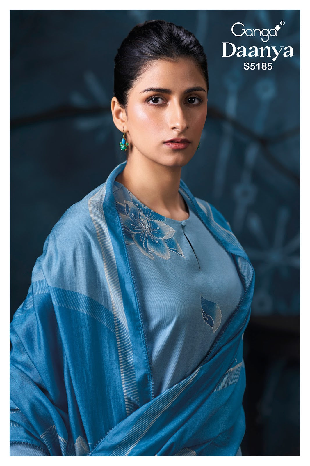 Daanya S5185 Ganga Corduroy Pant Style Suits Wholesaler India
