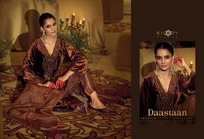Daastaan Kilory Velvet Suits Supplier