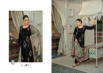 Dahleez Kilory Viscose Pashmina Suits Wholesaler India