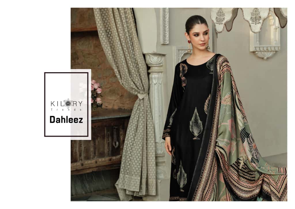 Dahleez Kilory Viscose Pashmina Suits Wholesaler India