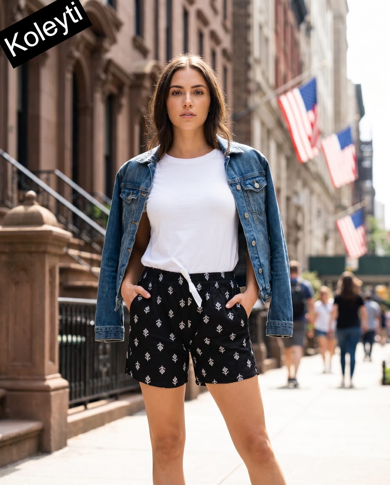 Daily Wear Koleyti Rayon Women Shorts Wholesale Price