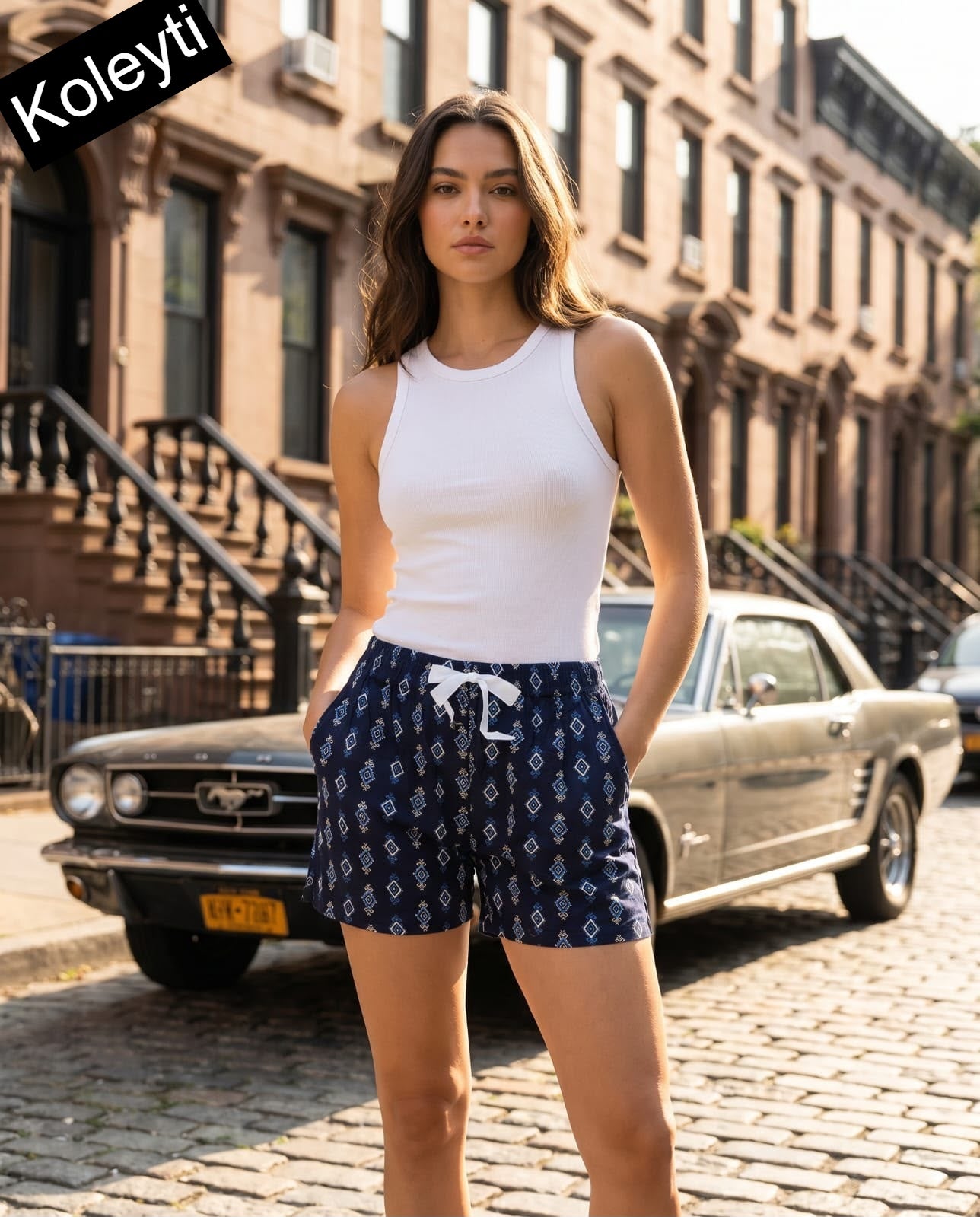 Daily Wear Koleyti Rayon Women Shorts Wholesale Price
