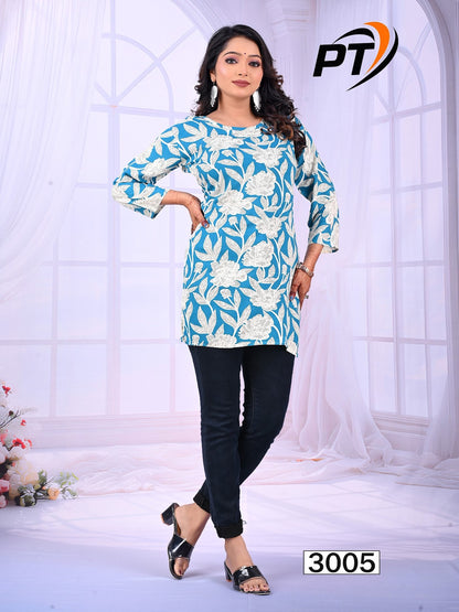 Dairy Milk Vol 3 Pt Rayon 14Kg Short Kurtis Manufacturer India